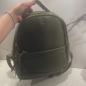 Ela Vegan Leather Mini Backpack New with tags on